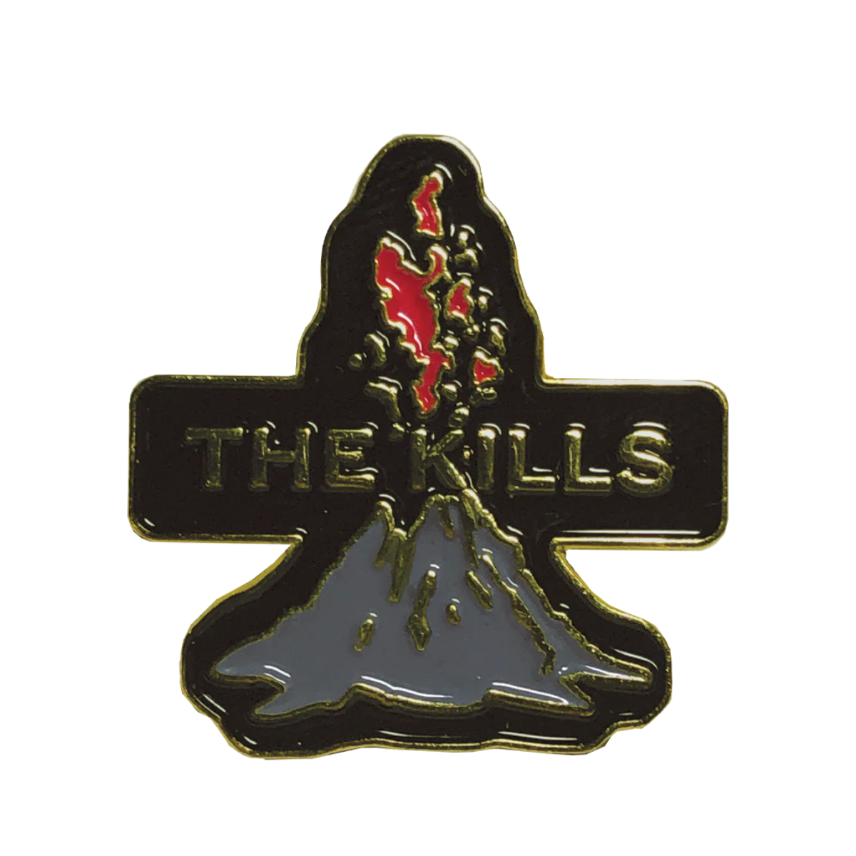 Volcano Enamel Pin